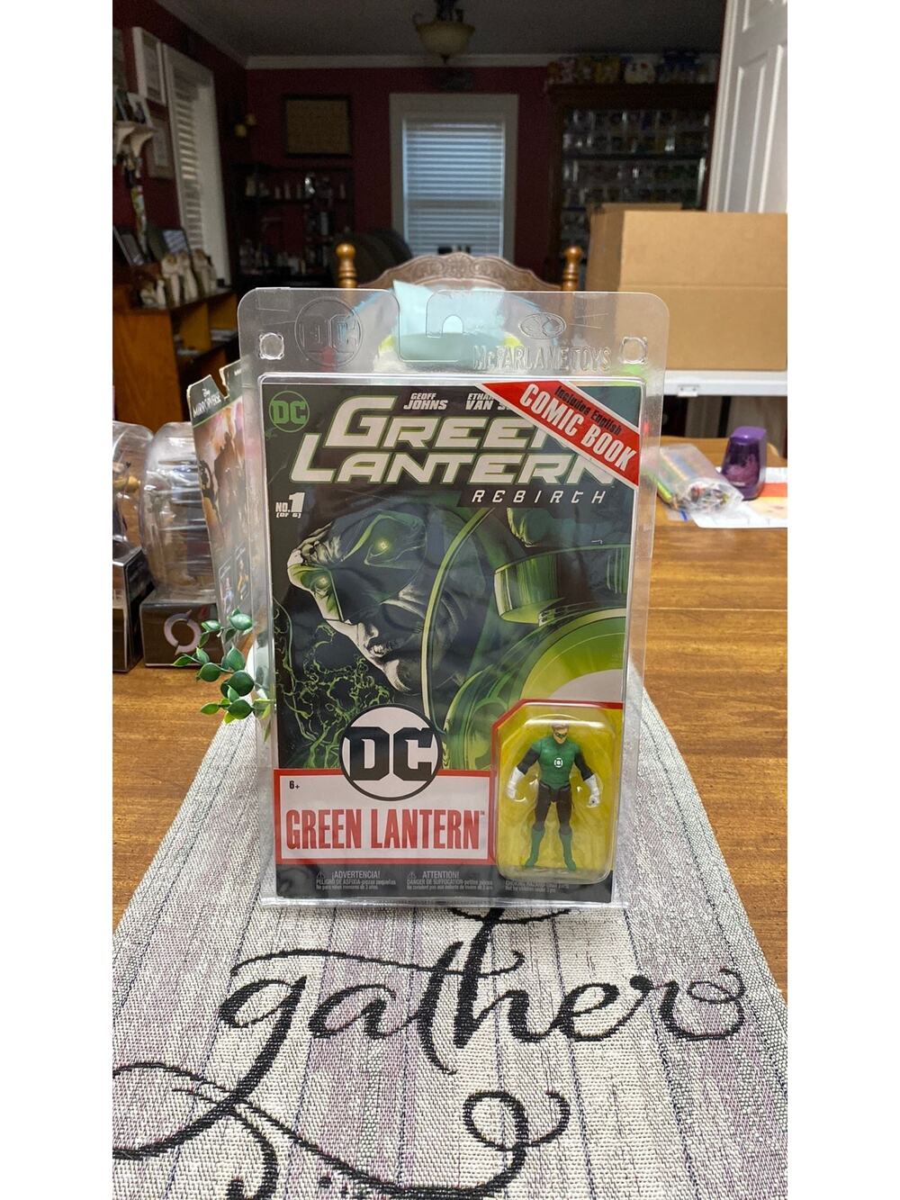 McFarlane Toys:  Green Lantern with Comic Page Punchers